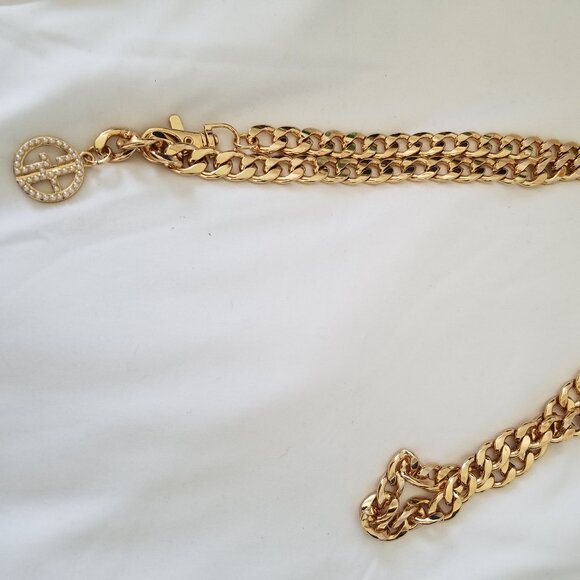 Giani Bernini Gold Plated Belt - Picture 2 of 2